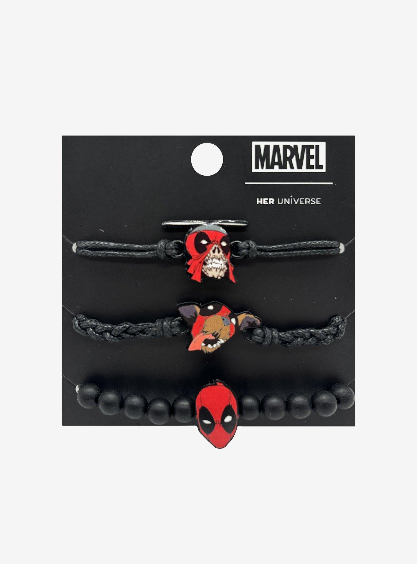 Her Universe Marvel Deadpool Bracelet Set, , hi-res