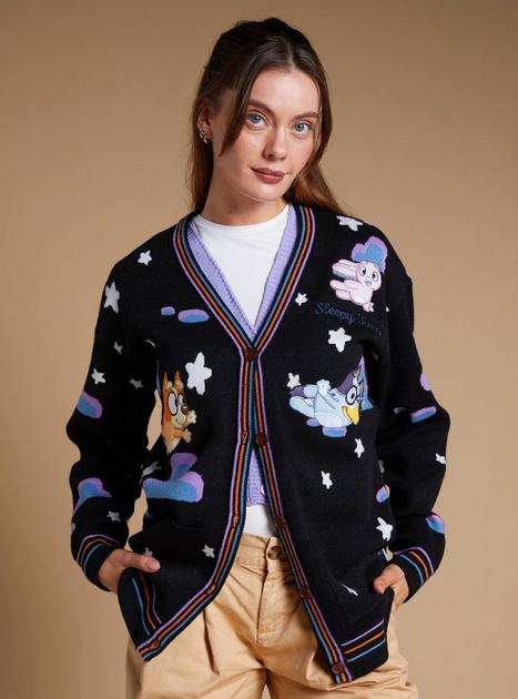 Bluey Heeler Family Sleepy Time Women's Cardigan -- BoxLunch Exclusive | BoxLunch