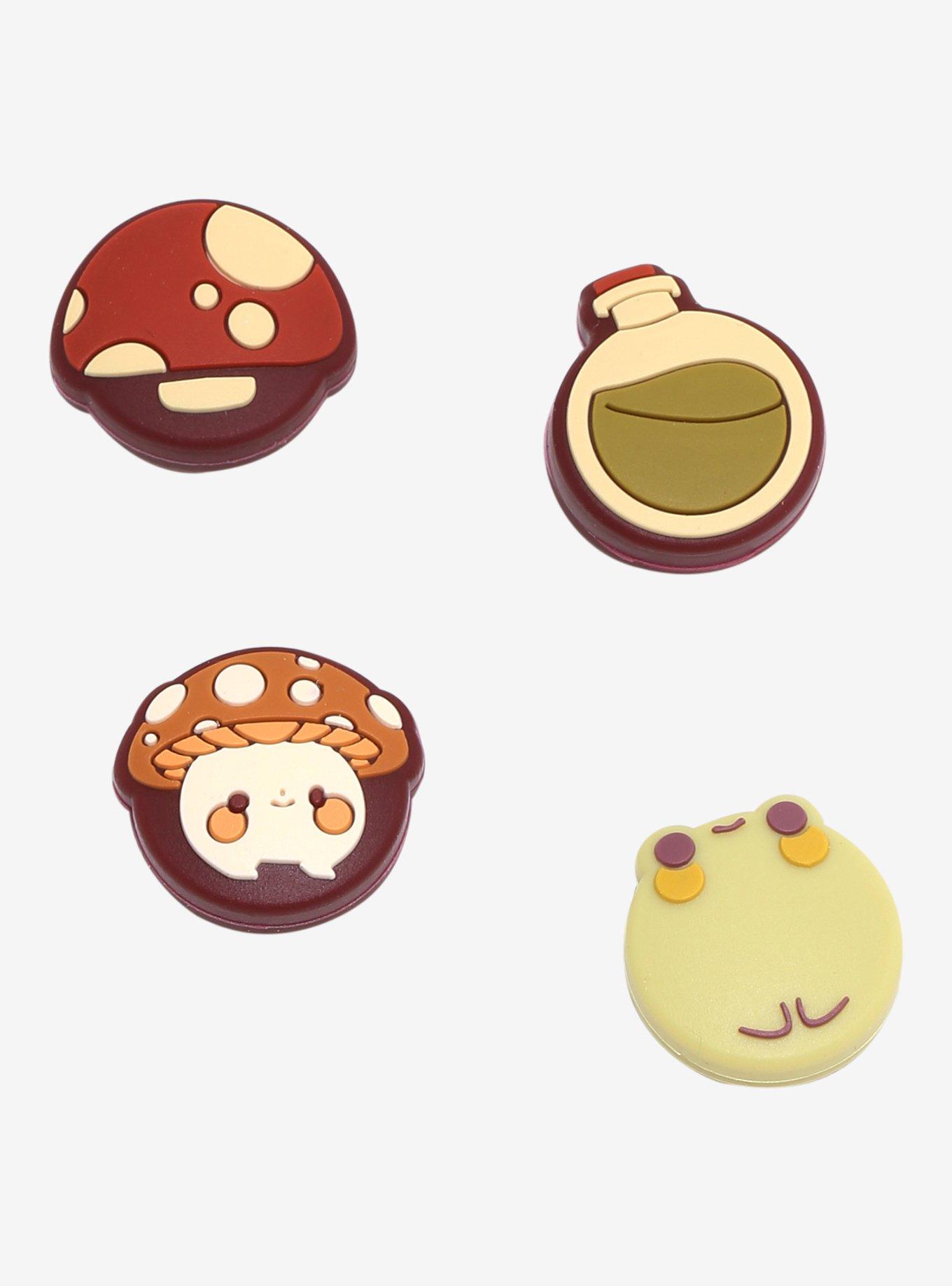 Kawaii Mushroom Frog Thumb Grips By Rihnlin, , hi-res