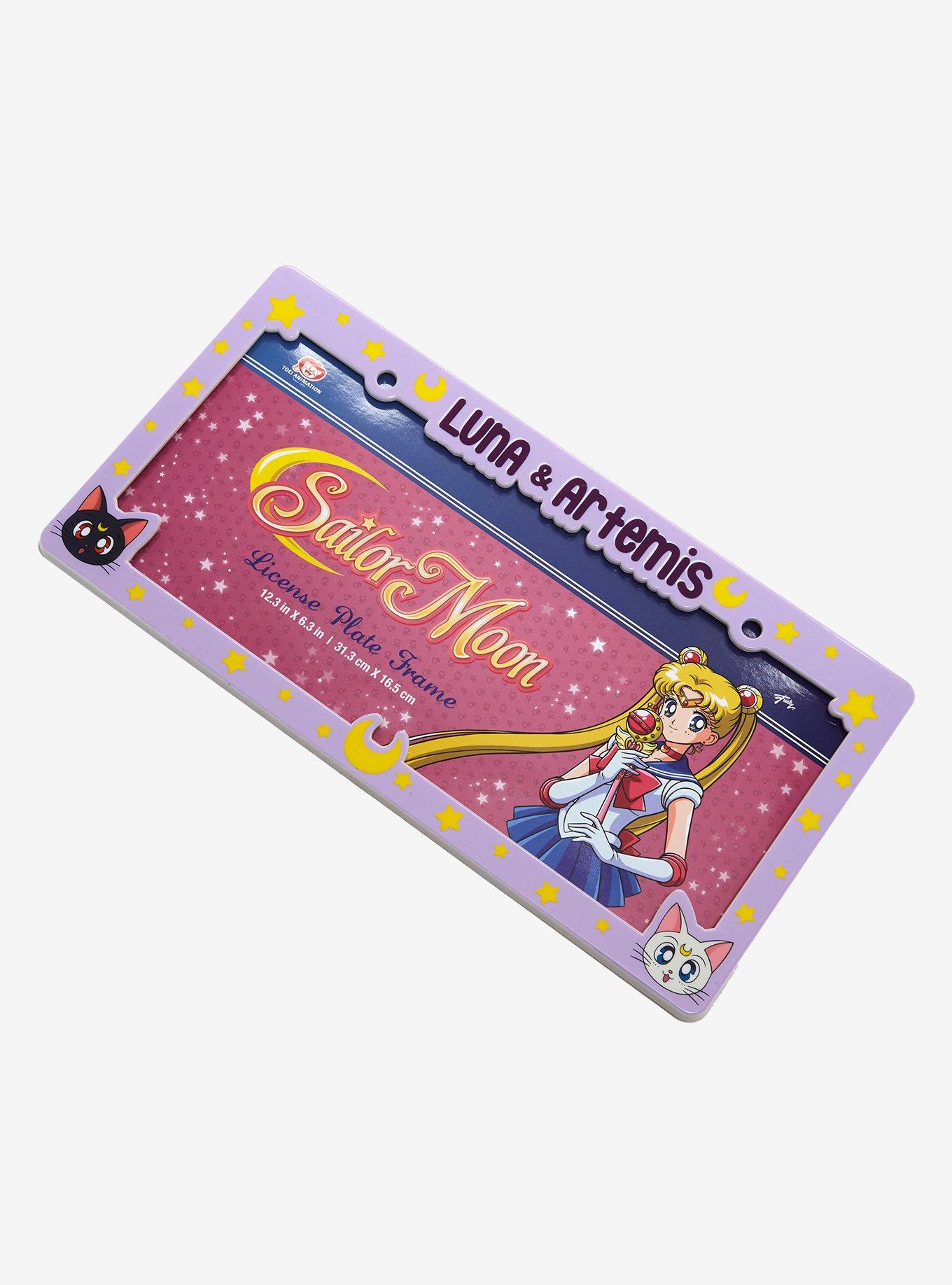 Sailor Moon Luna & Artemis License Plate Frame, , hi-res