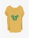 Disney Mickey Mouse Tropical Mickey Girls T-Shirt Plus Size, OCHRE, hi-res