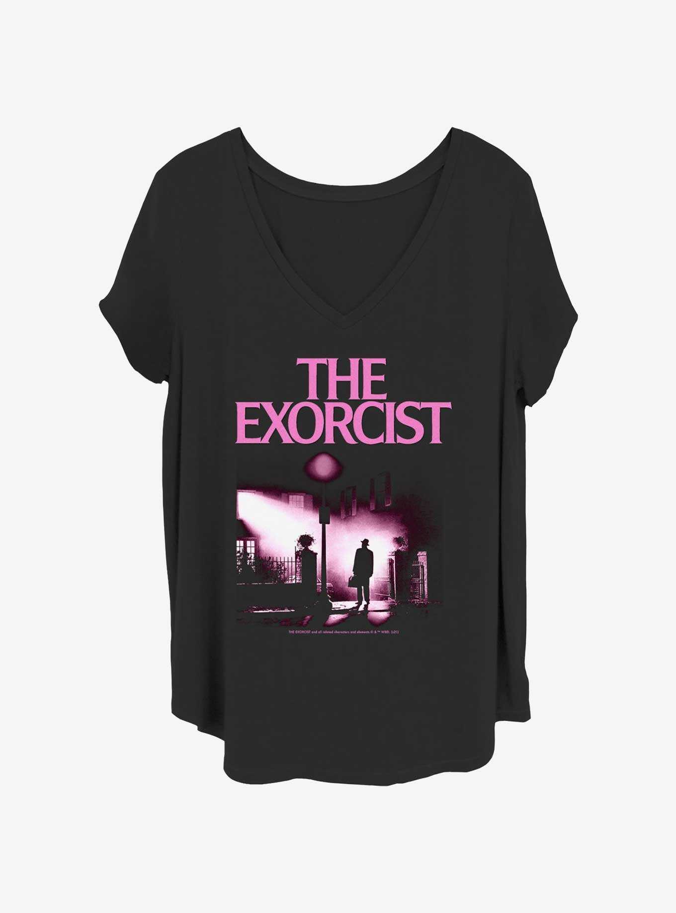 The Exorcist Logo Pop Girls T-Shirt Plus Size, , hi-res