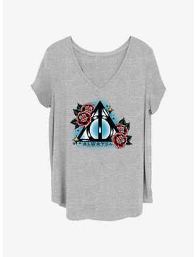 Harry Potter Deathly Hallows Always Girls T-Shirt Plus Size, , hi-res