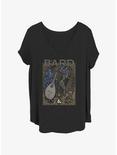 Dungeons & Dragons Bard Girls T-Shirt Plus Size, BLACK, hi-res