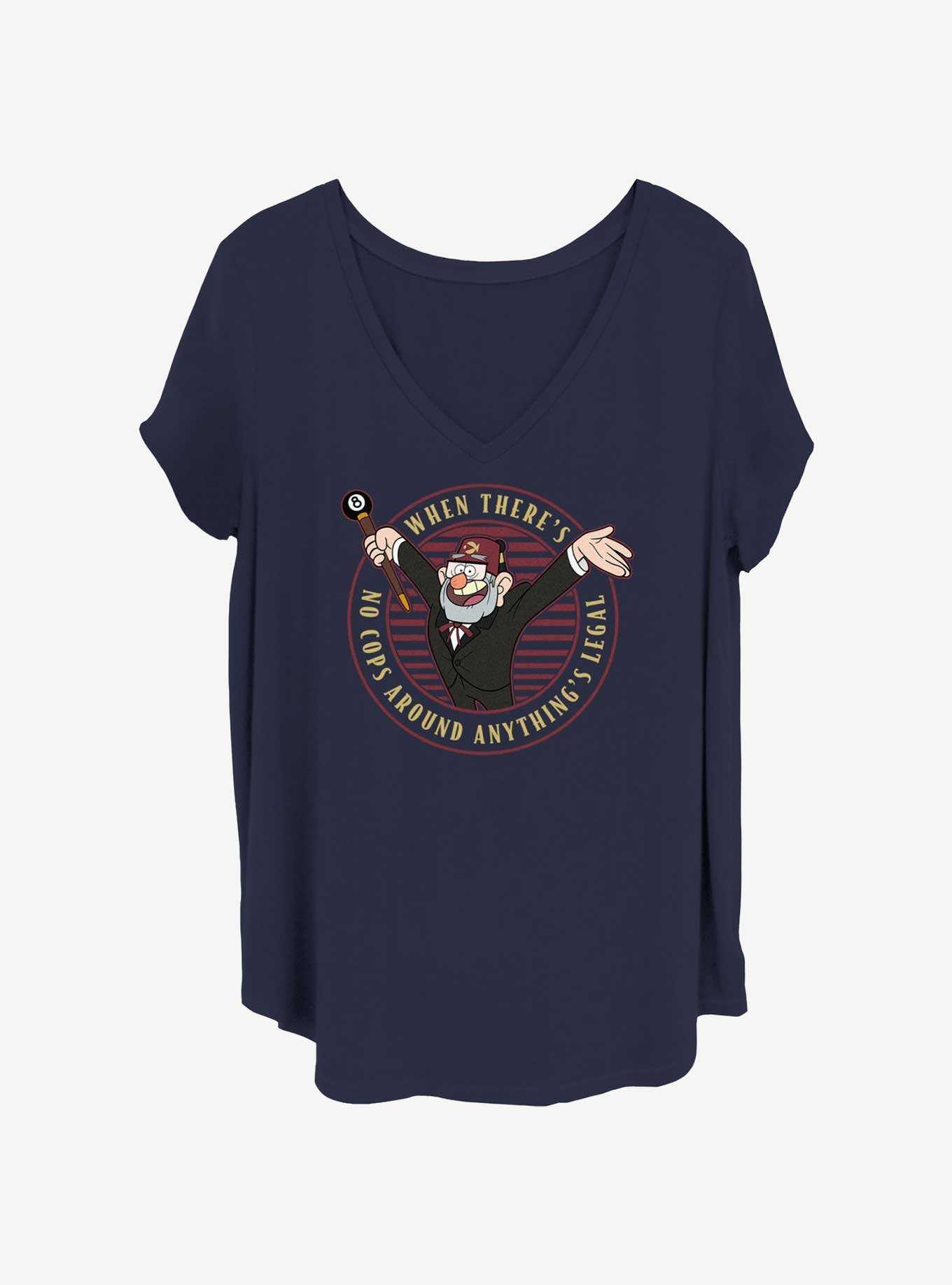 Disney Gravity Falls Stan Focus Girls T-Shirt Plus Size, , hi-res