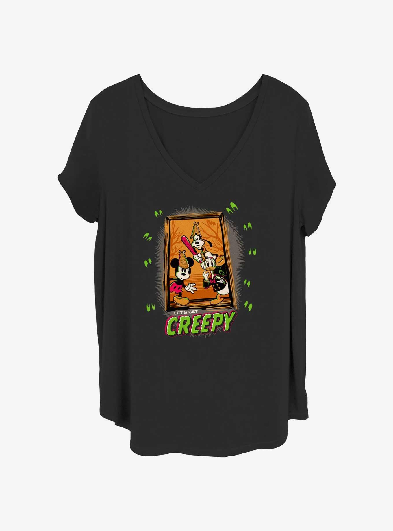 Disney100 Creepy Gang Girls T-Shirt Plus Size