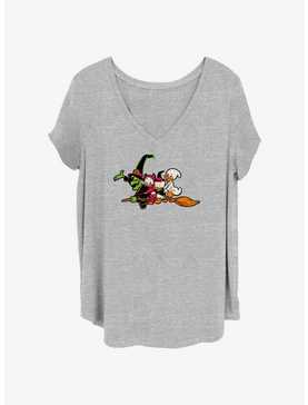 Disney100 Duckies Witchy Fly Girls T-Shirt Plus Size, , hi-res