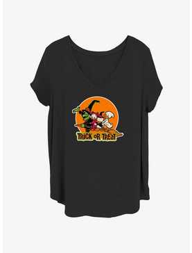 Disney100 Duckies Witch Trick or Treat Girls T-Shirt Plus Size, , hi-res