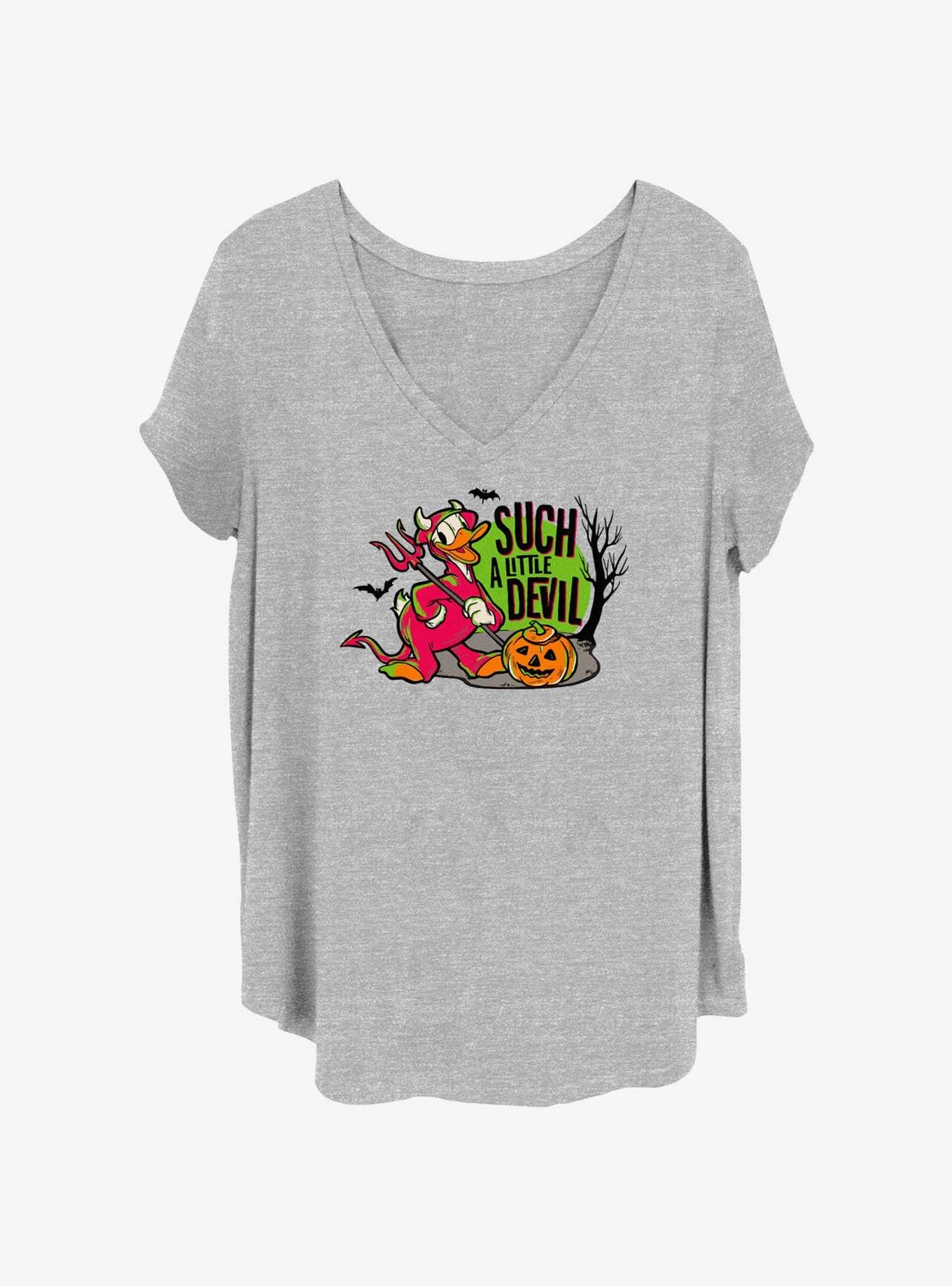 Disney100 Devil Duck Girls T-Shirt Plus Size