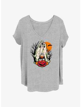 Disney100 Ghosts Scare Donald Girls T-Shirt Plus Size, , hi-res