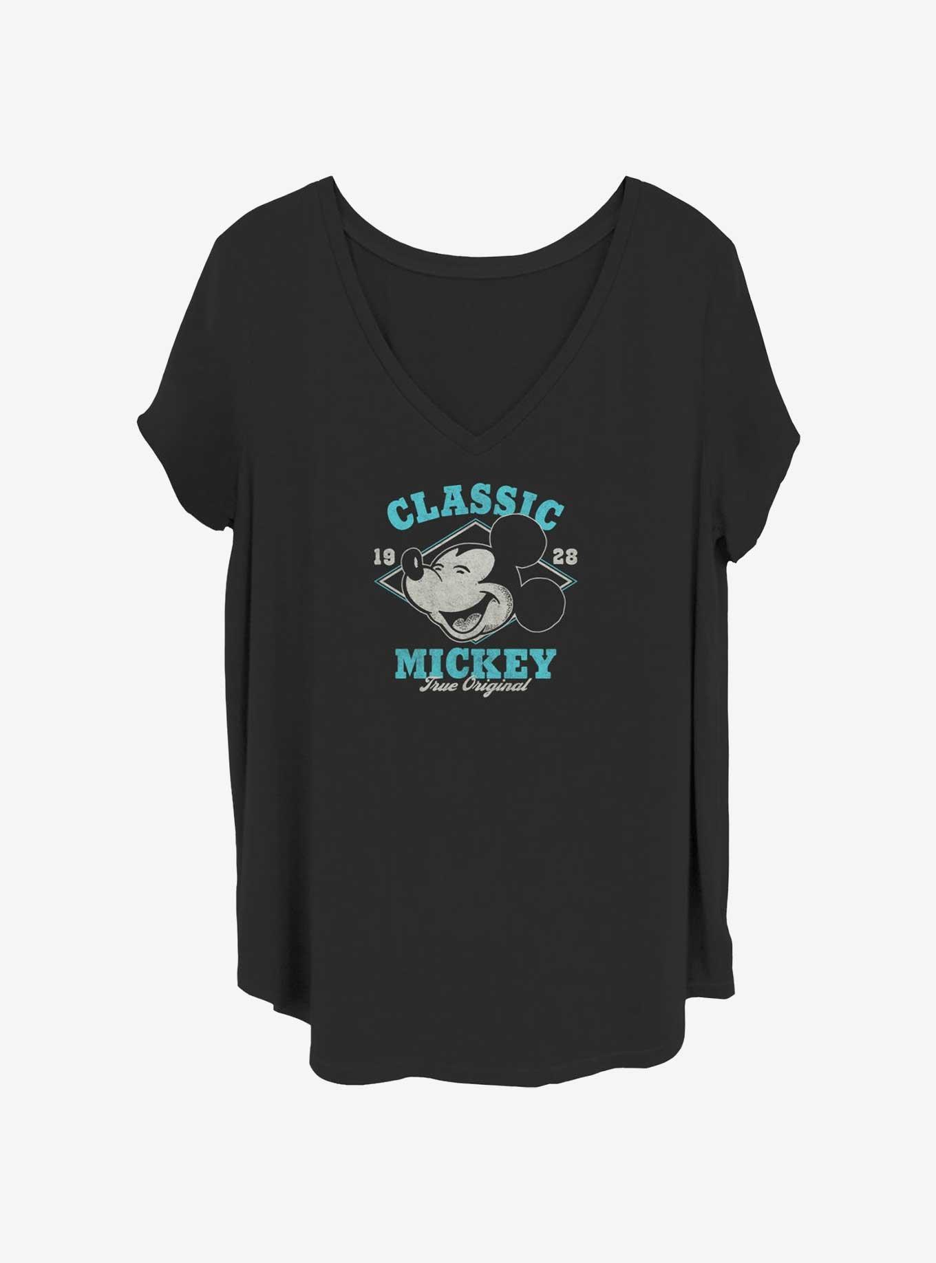 Disney Mickey Mouse True Original Girls T-Shirt Plus Size