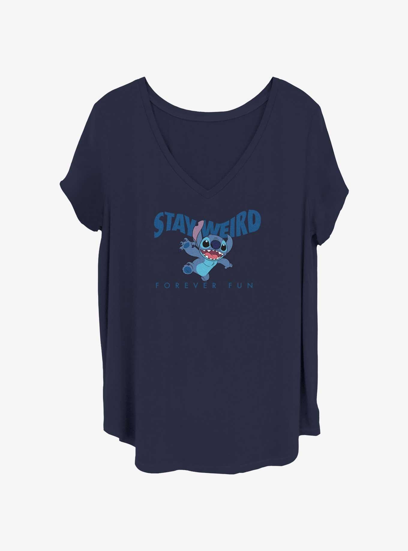 Disney Lilo & Stitch Forever Fun Girls T-Shirt Plus Size