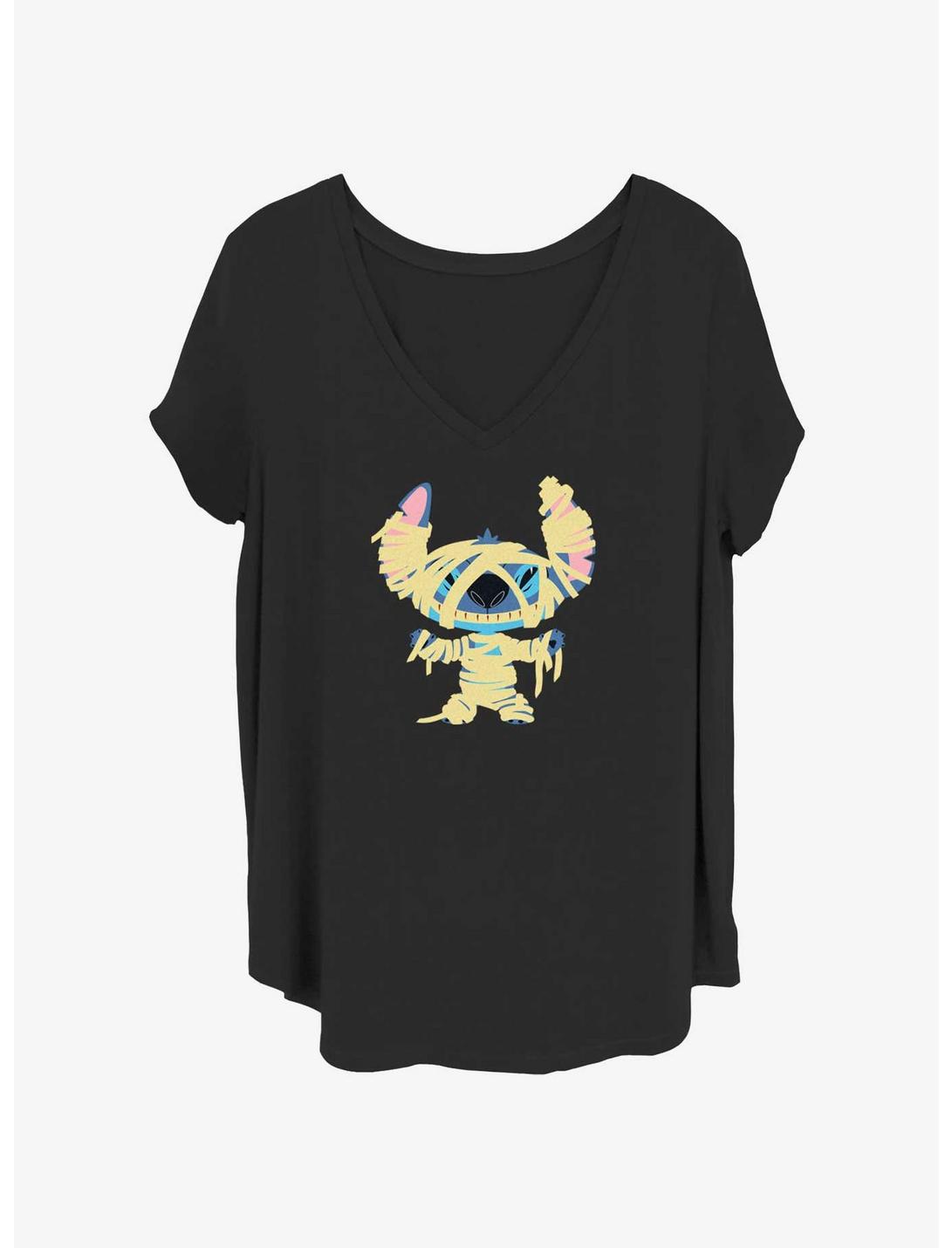 Disney Lilo & Stitch Mummy Stitch Girls T-Shirt Plus Size, BLACK, hi-res