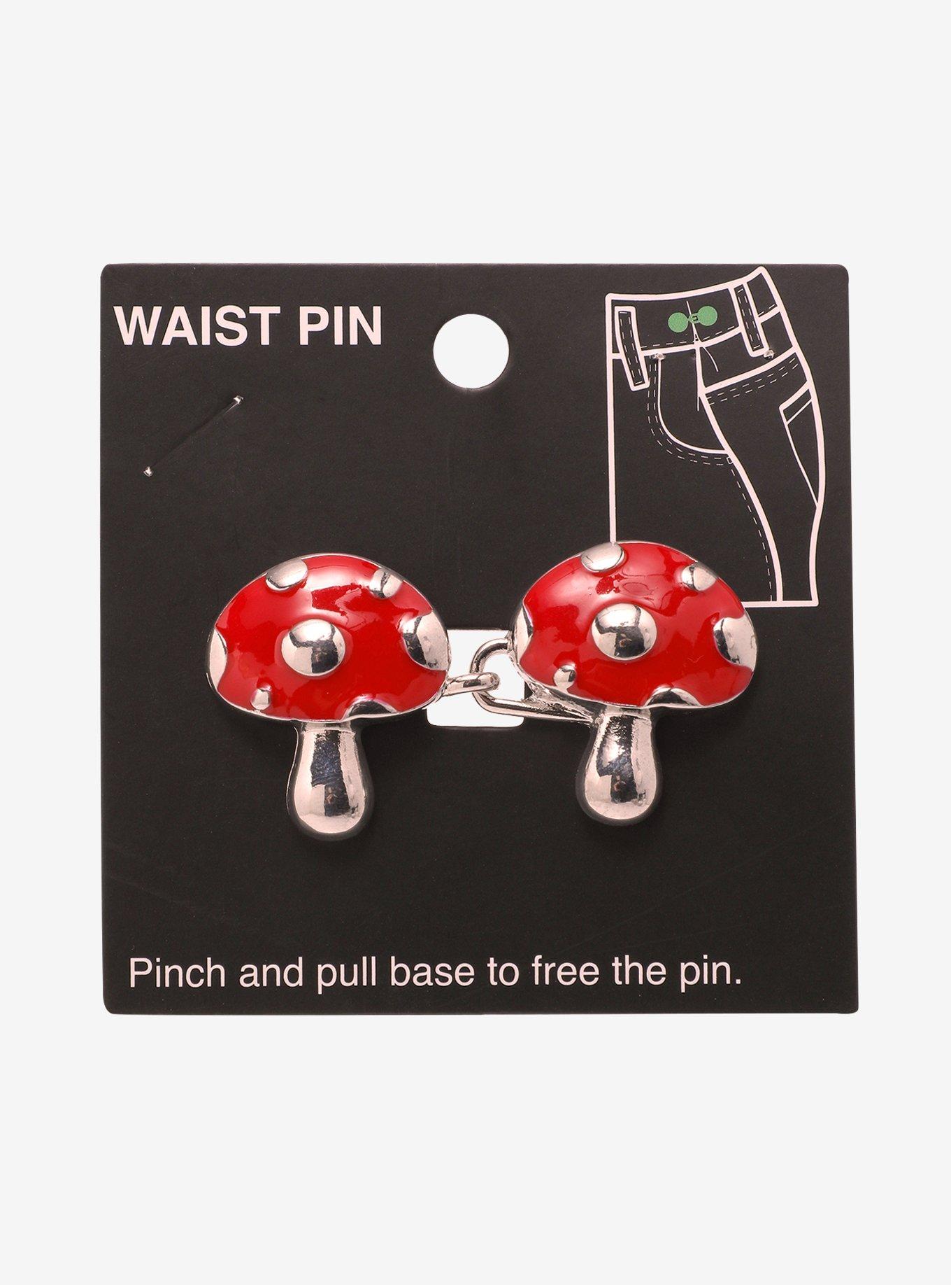 Red Mushroom Waist Pin Set, , hi-res