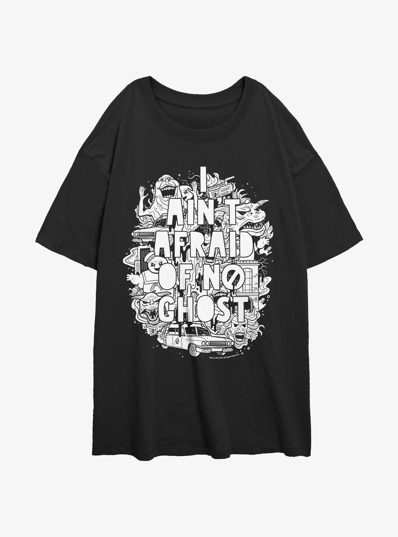 Ghostbusters Ain't Afraid Of No Ghost Girls Oversized T-Shirt, , hi-res