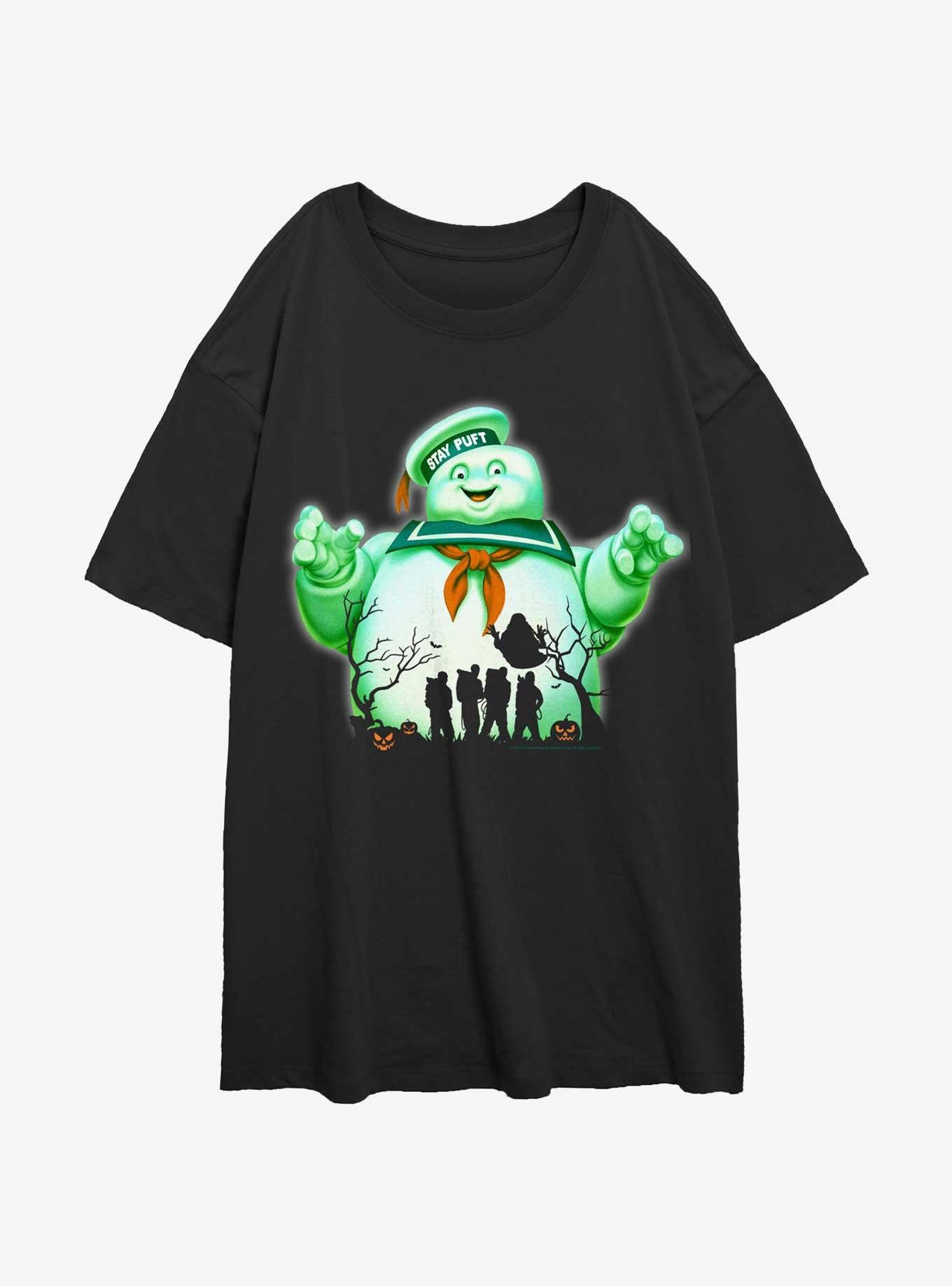 Ghostbusters Big Puft Halloween Girls Oversized T-Shirt, , hi-res