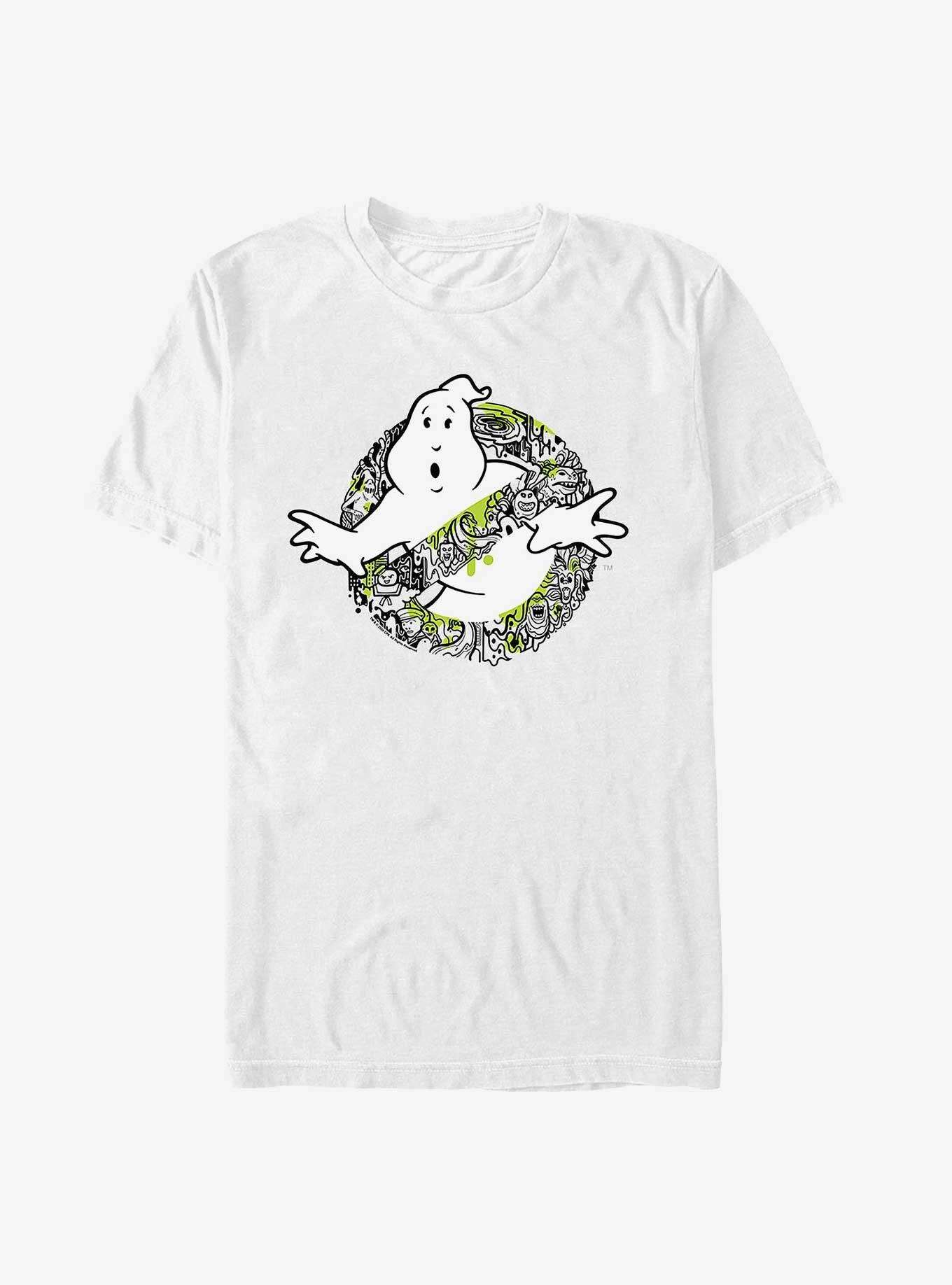 Ghostbusters: Frozen Empire Busting Ghosts T-Shirt, WHITE, hi-res