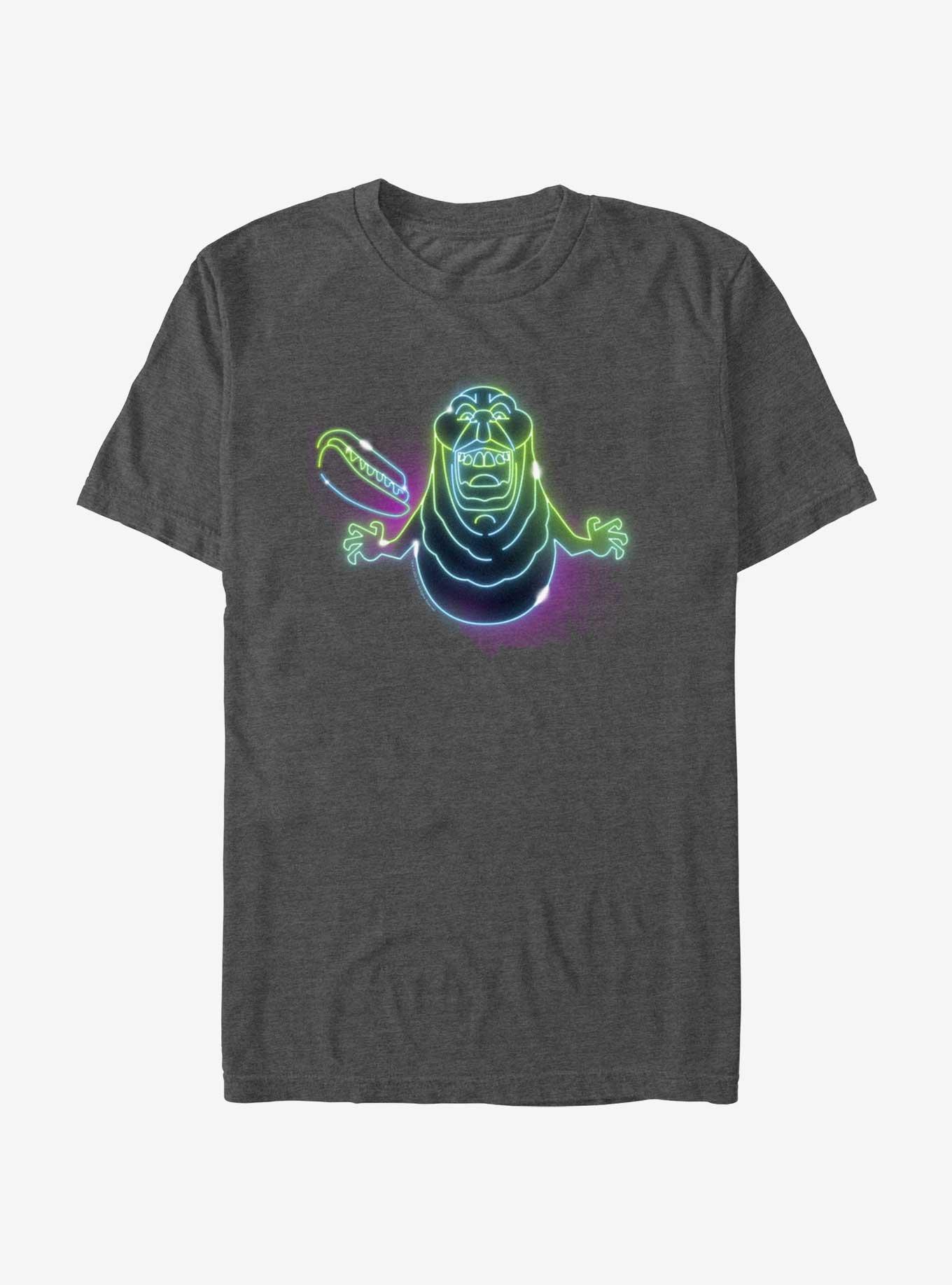 Ghostbusters: Frozen Empire Neon Lights Slimer T-Shirt, , hi-res