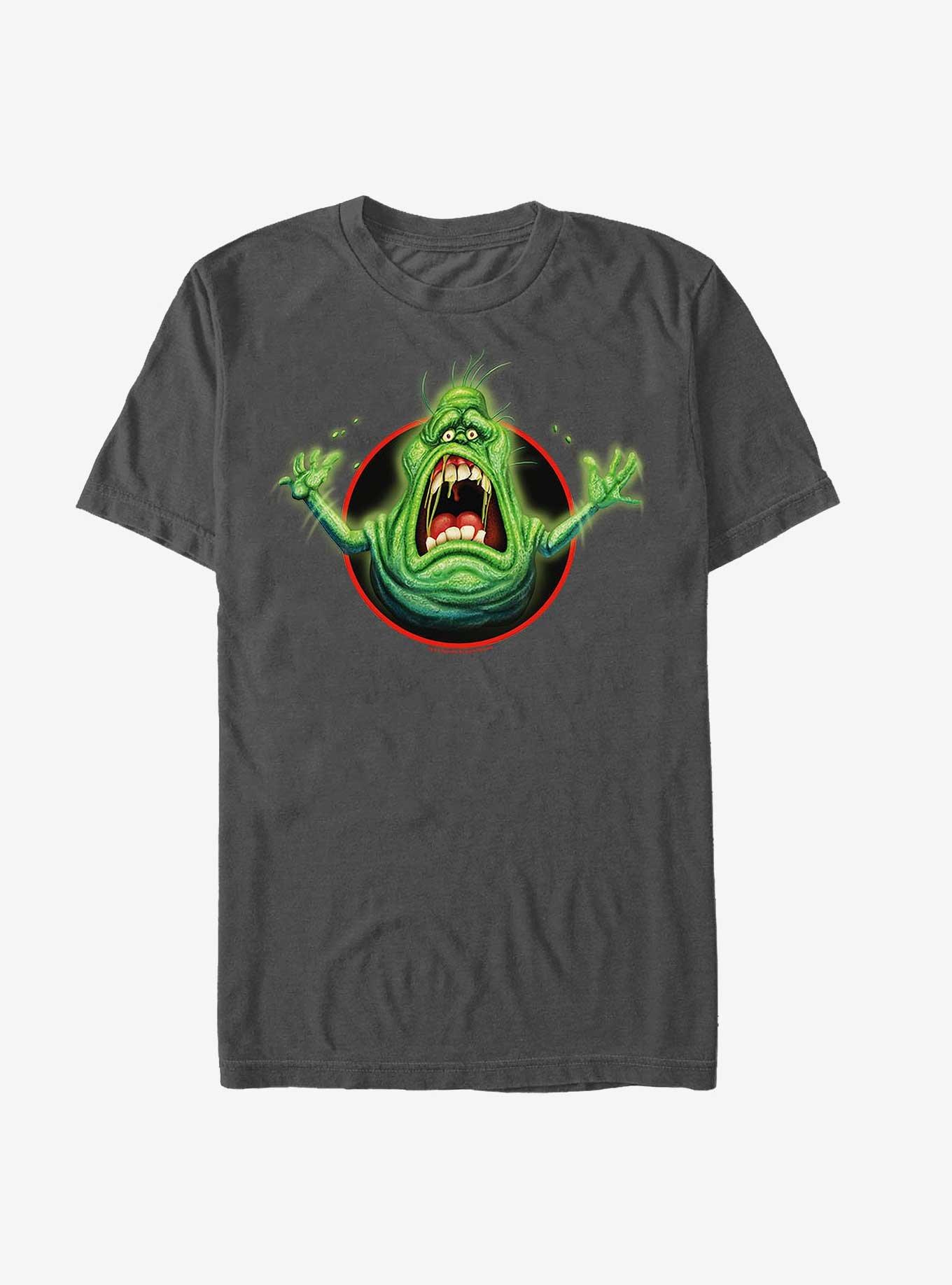 Ghostbusters: Frozen Empire Panic Slimer T-Shirt - GREY | Hot Topic