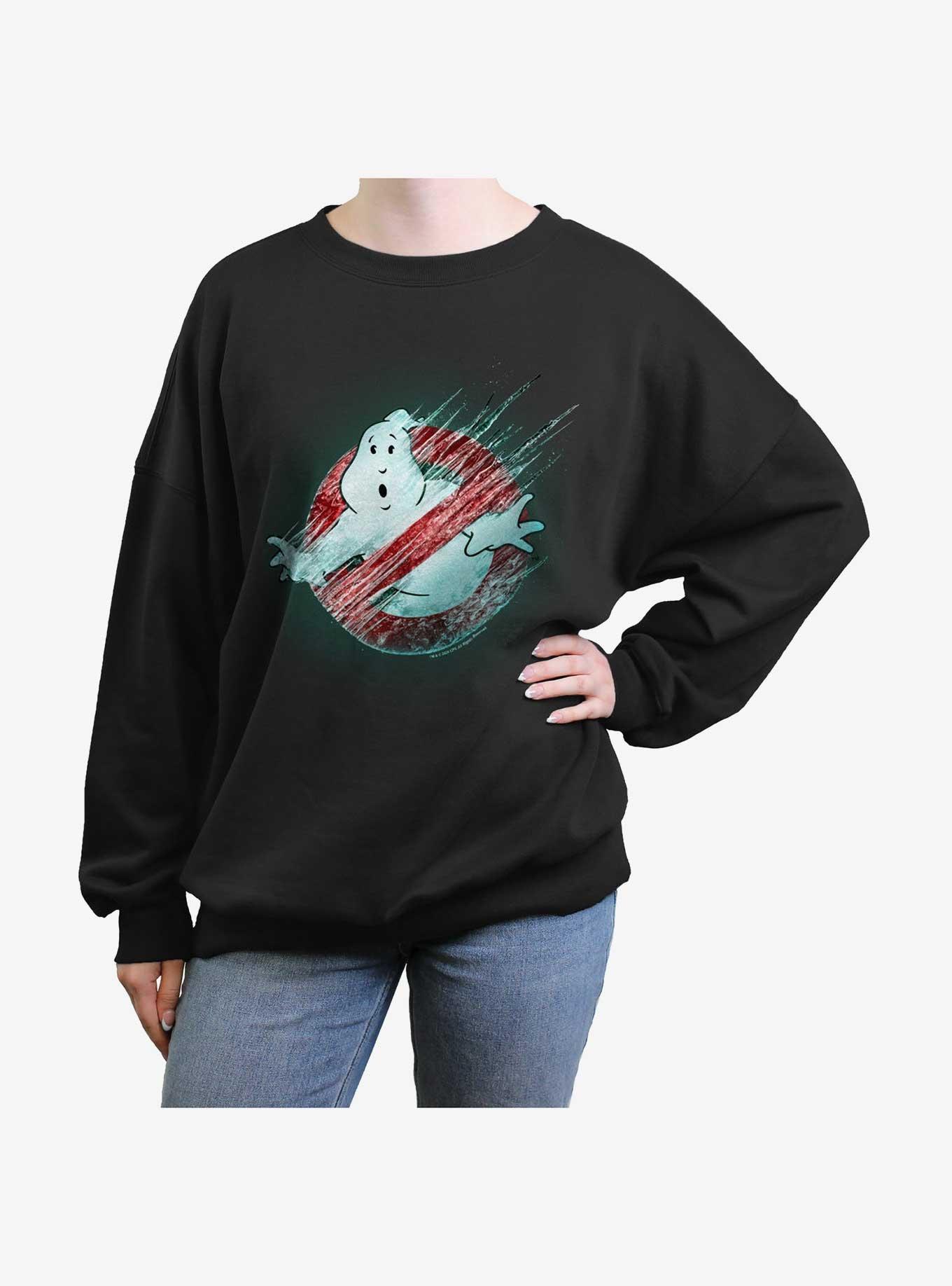 Ghostbusters: Frozen Empire Frozen Logo Girls Oversized Sweatshirt, , hi-res