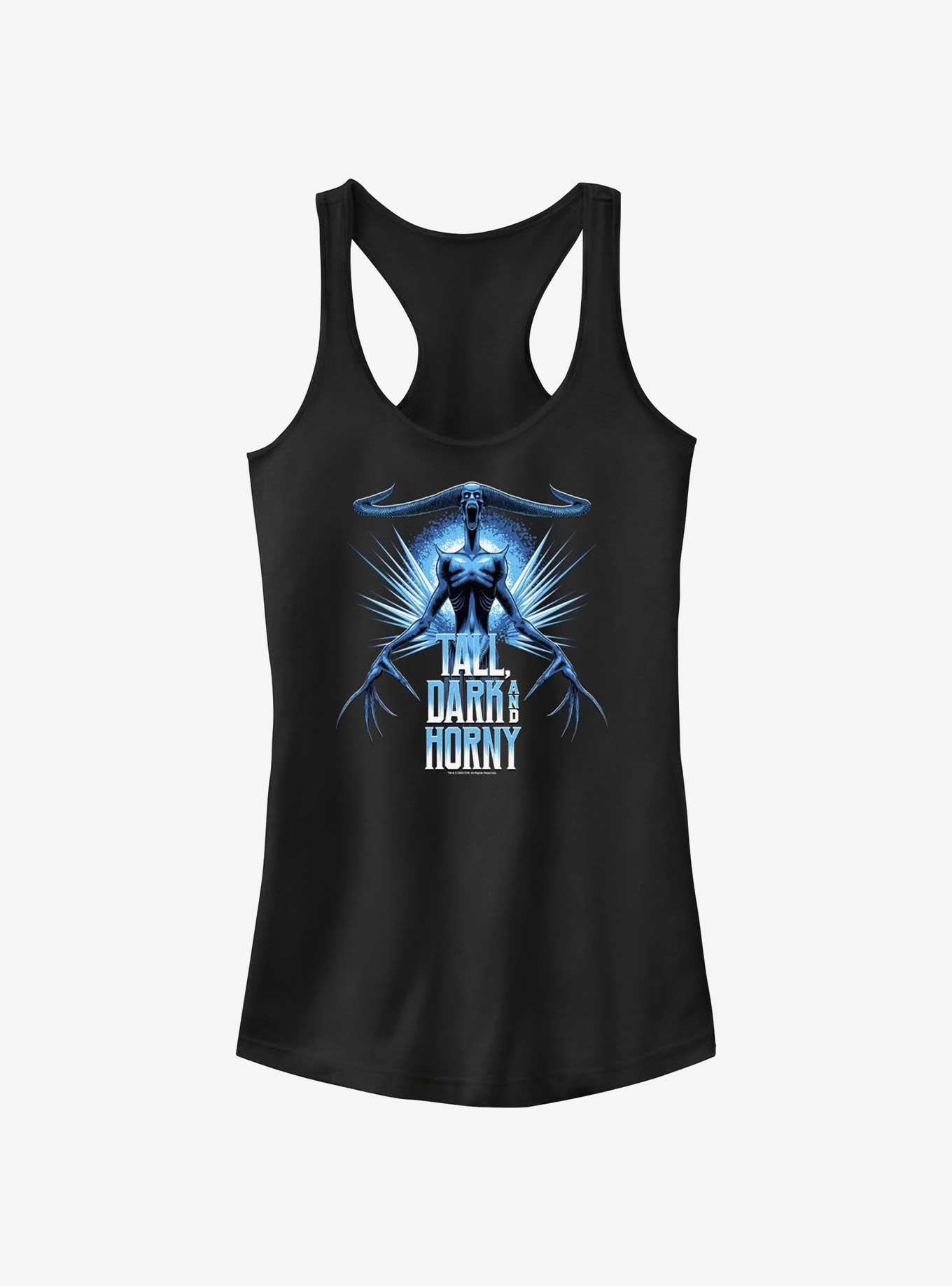 Ghostbusters: Frozen Empire Tall Dark And Horny Girls Tank, BLACK, hi-res