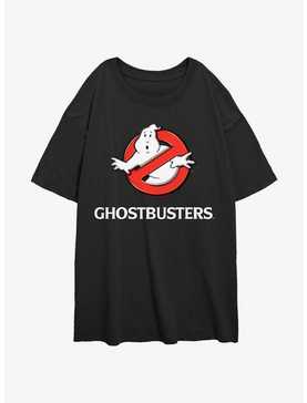 Ghostbusters Logo Girls Oversized T-Shirt, , hi-res