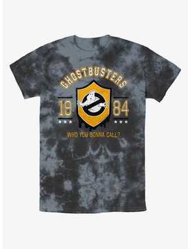 Ghostbusters Shield Collegiate Tie-Dye T-Shirt, , hi-res
