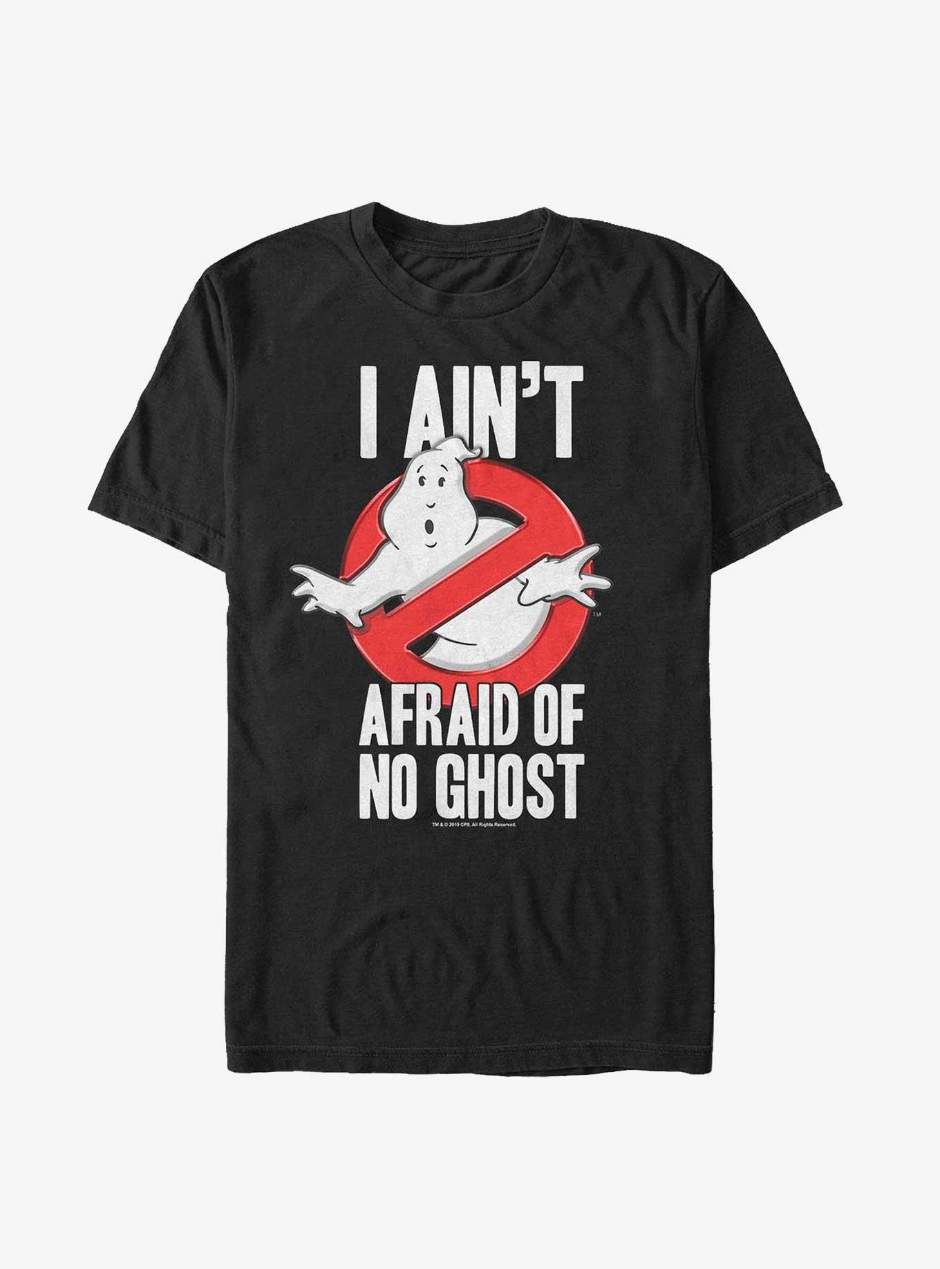 Ghostbusters I Ain't Afraid Of No Ghost T-Shirt, BLACK, hi-res