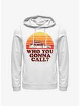 Ghostbusters 70's Retro Sunset Hoodie, WHITE, hi-res