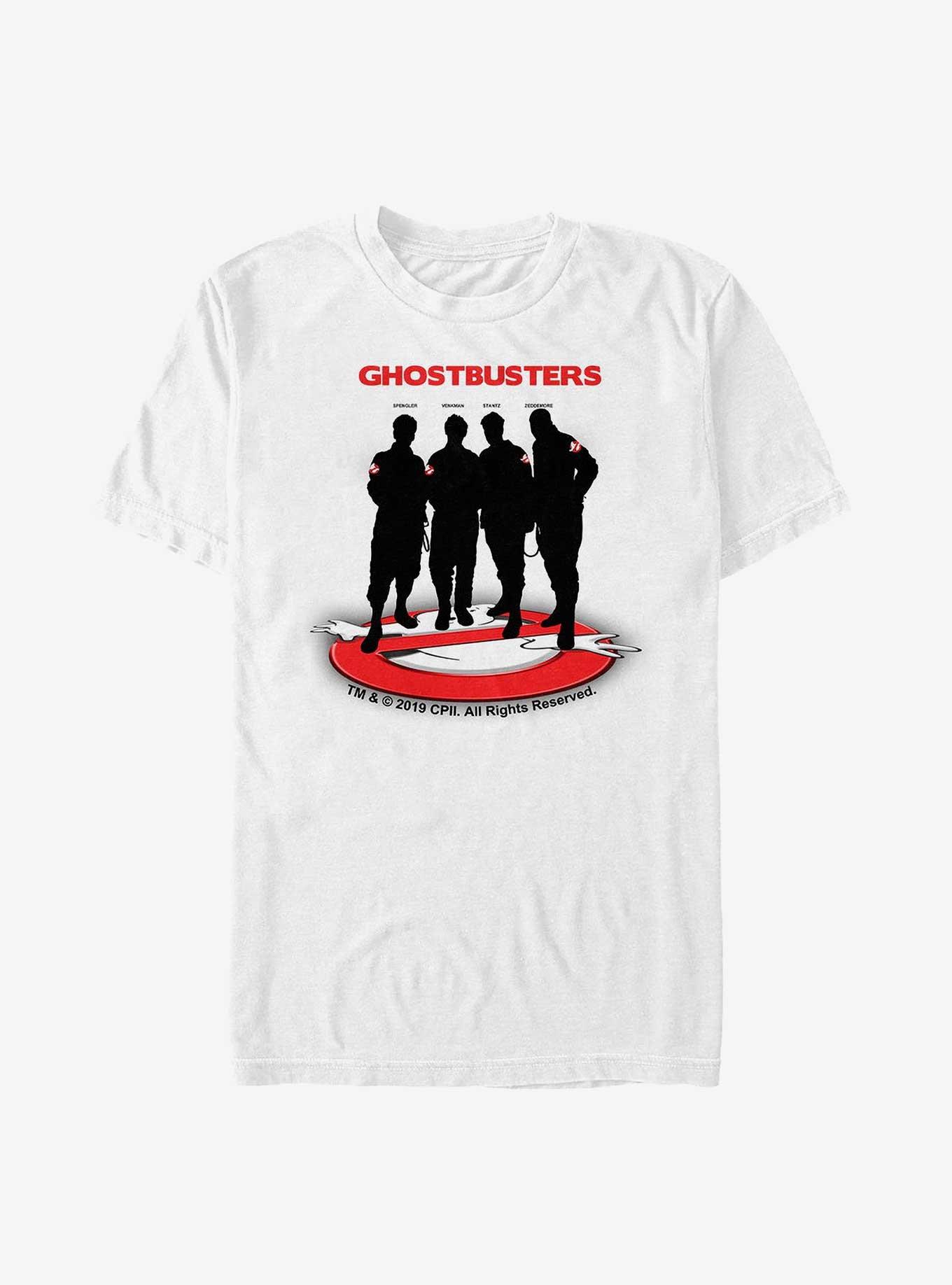 Ghostbusters Silhouette Busters T-Shirt, WHITE, hi-res