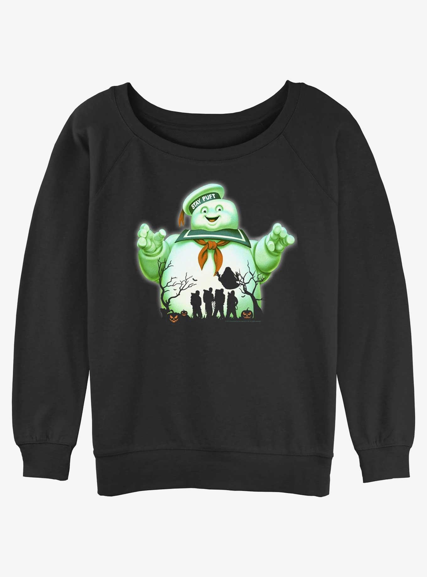 Ghostbusters Big Puft Halloween Womens Slouchy Sweatshirt, , hi-res