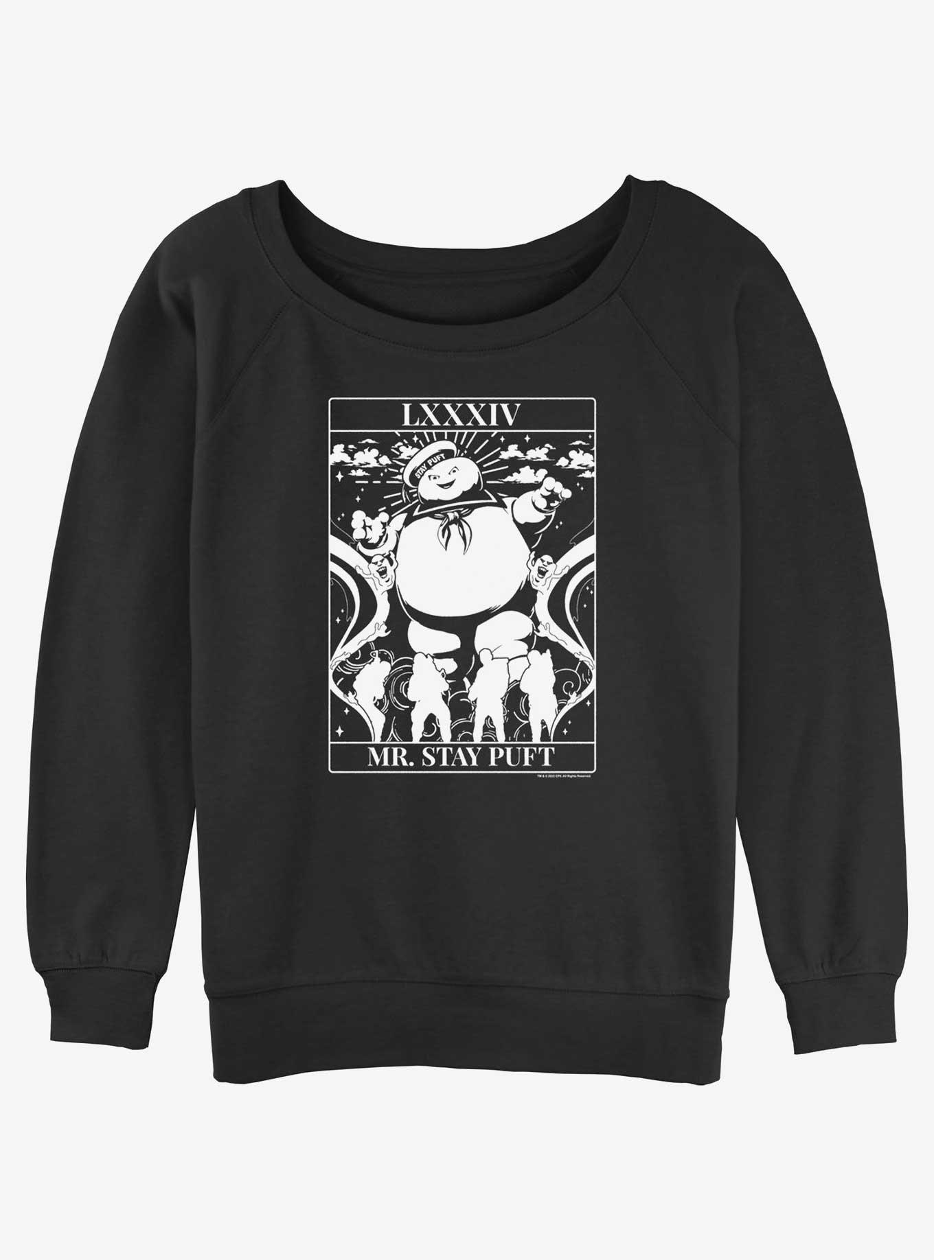 Ghostbusters Puft Tarot Womens Slouchy Sweatshirt, , hi-res