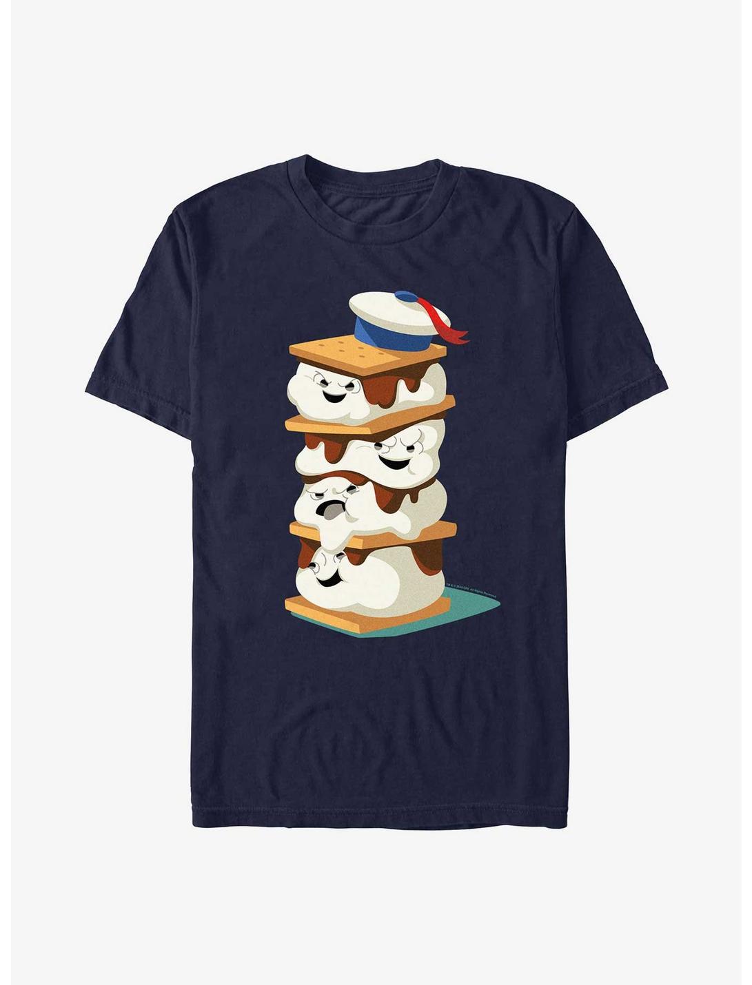 Ghostbusters: Frozen Empire Mini Puft Marshmallow Smores T-Shirt, NAVY, hi-res
