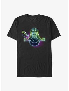 Ghostbusters: Frozen Empire Neon Lights Slimer T-Shirt, , hi-res