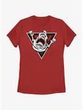 Ghostbusters: Frozen Empire Screaming Slimer Womens T-Shirt, RED, hi-res