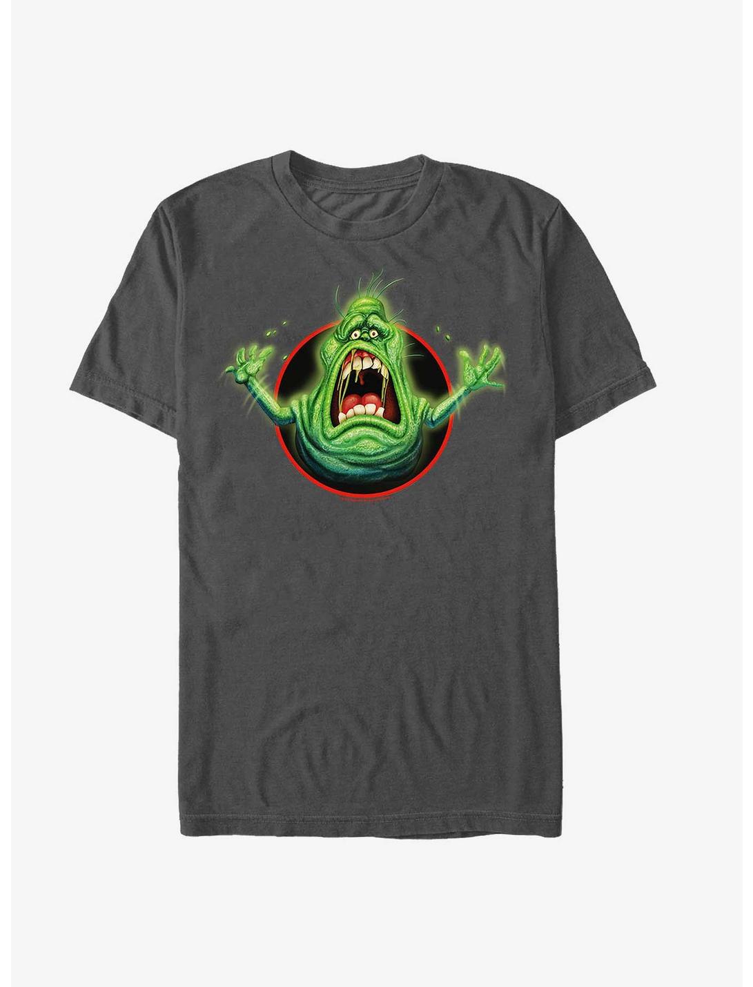 Ghostbusters: Frozen Empire Panic Slimer T-Shirt, CHARCOAL, hi-res