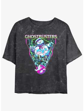 Ghostbusters: Frozen Empire Ghostblasters Womens Mineral Wash Crop T-Shirt, , hi-res