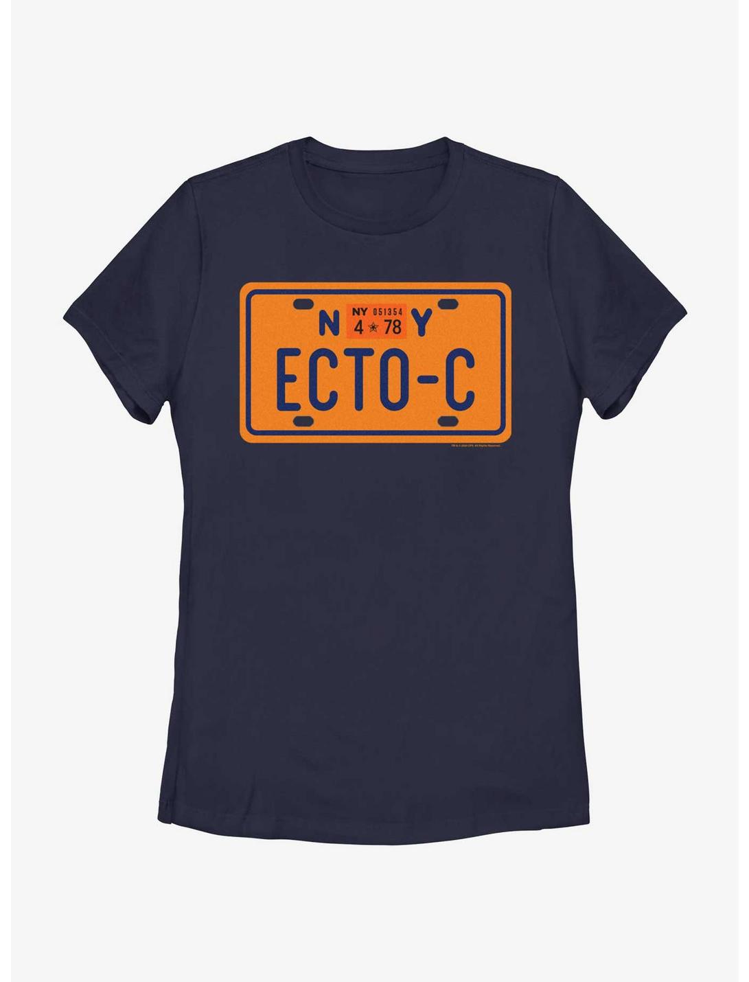 Ghostbusters: Frozen Empire ECTO-C Plates Womens T-Shirt, NAVY, hi-res
