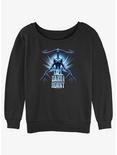 Ghostbusters: Frozen Empire Tall Dark And Horny Womens Slouchy Sweatshirt, BLACK, hi-res