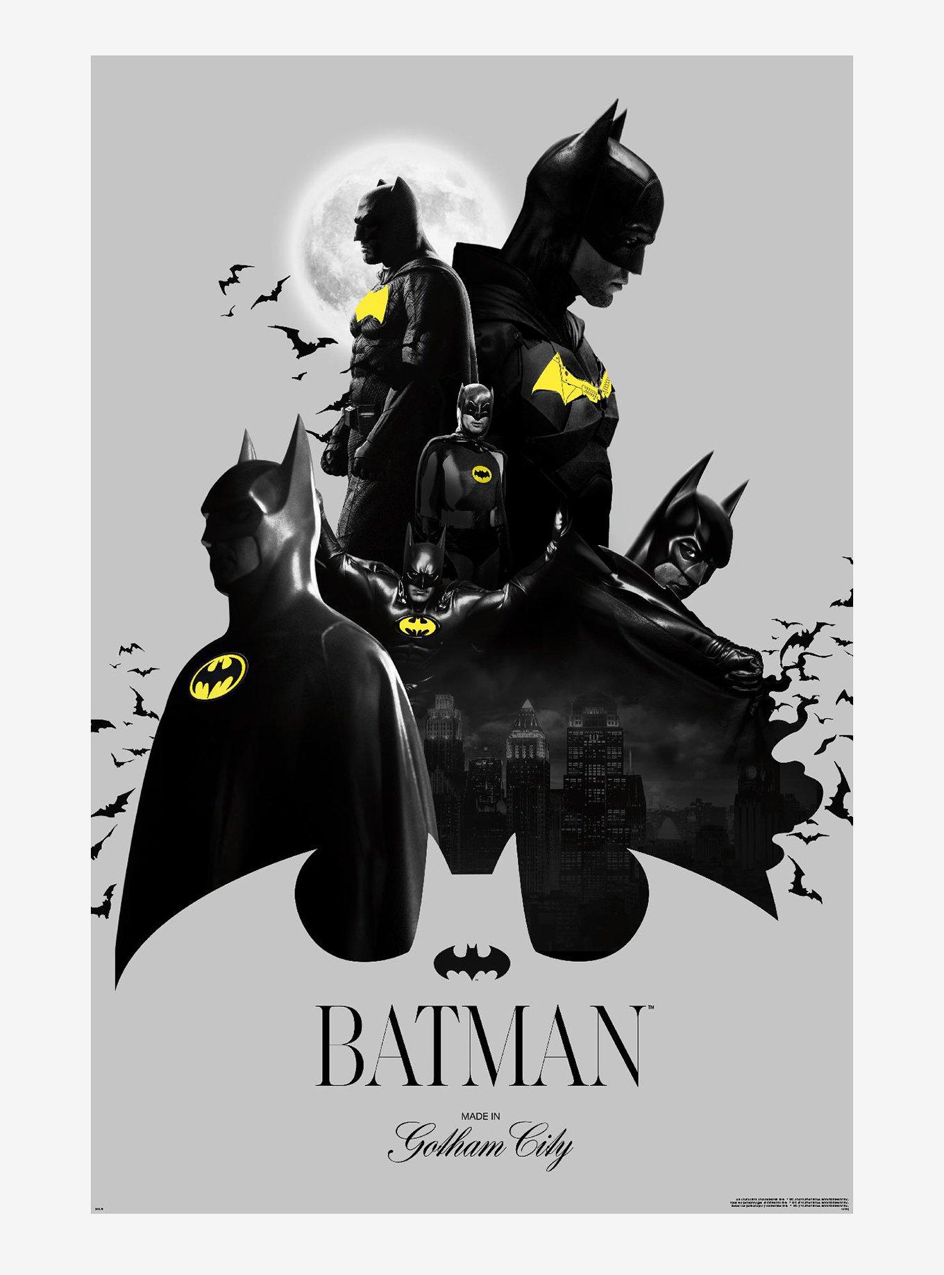 DC Comics Batman Collage Poster