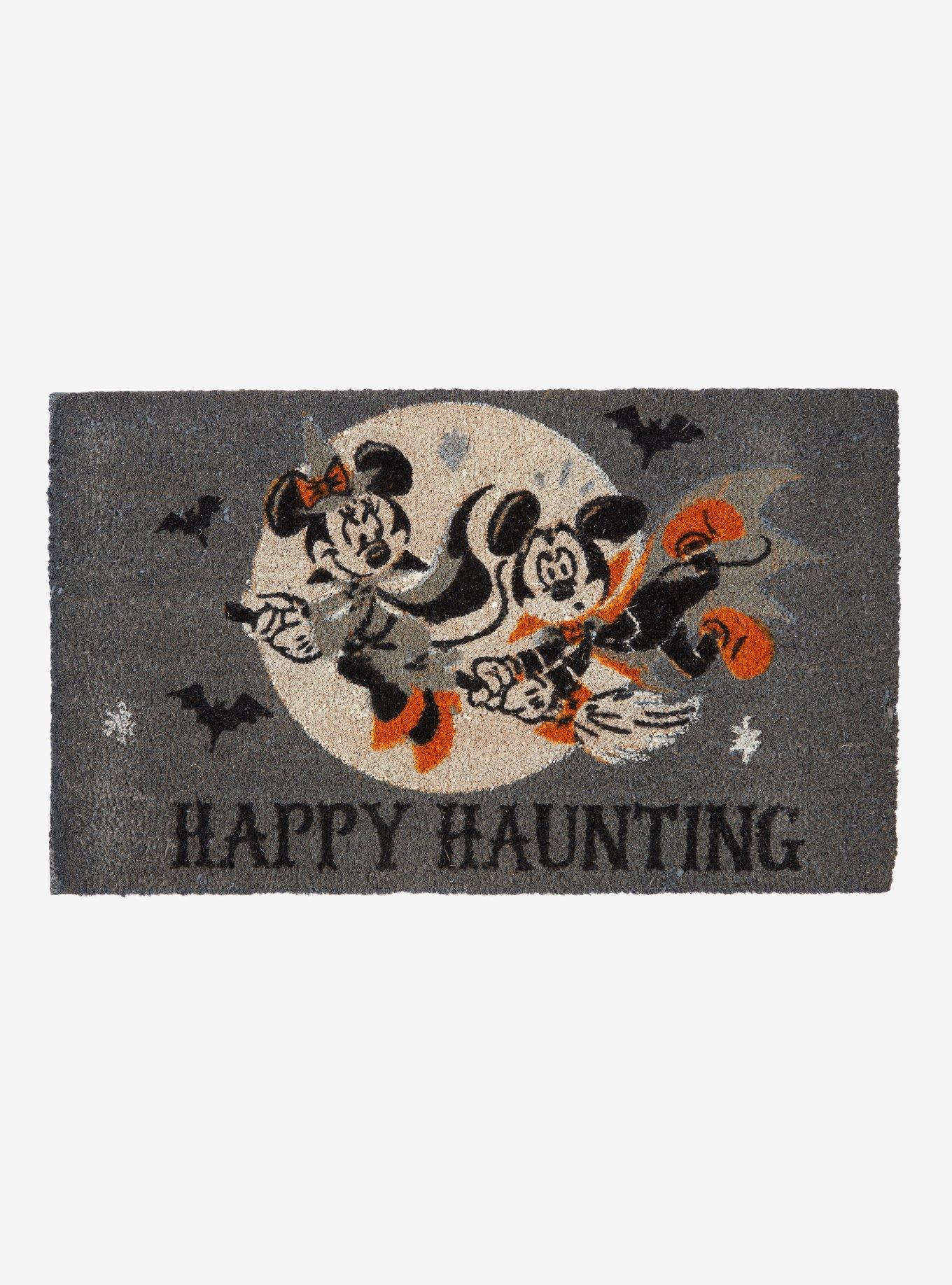Disney Mickey Mouse & Minnie Mouse Halloween Doormat, , hi-res