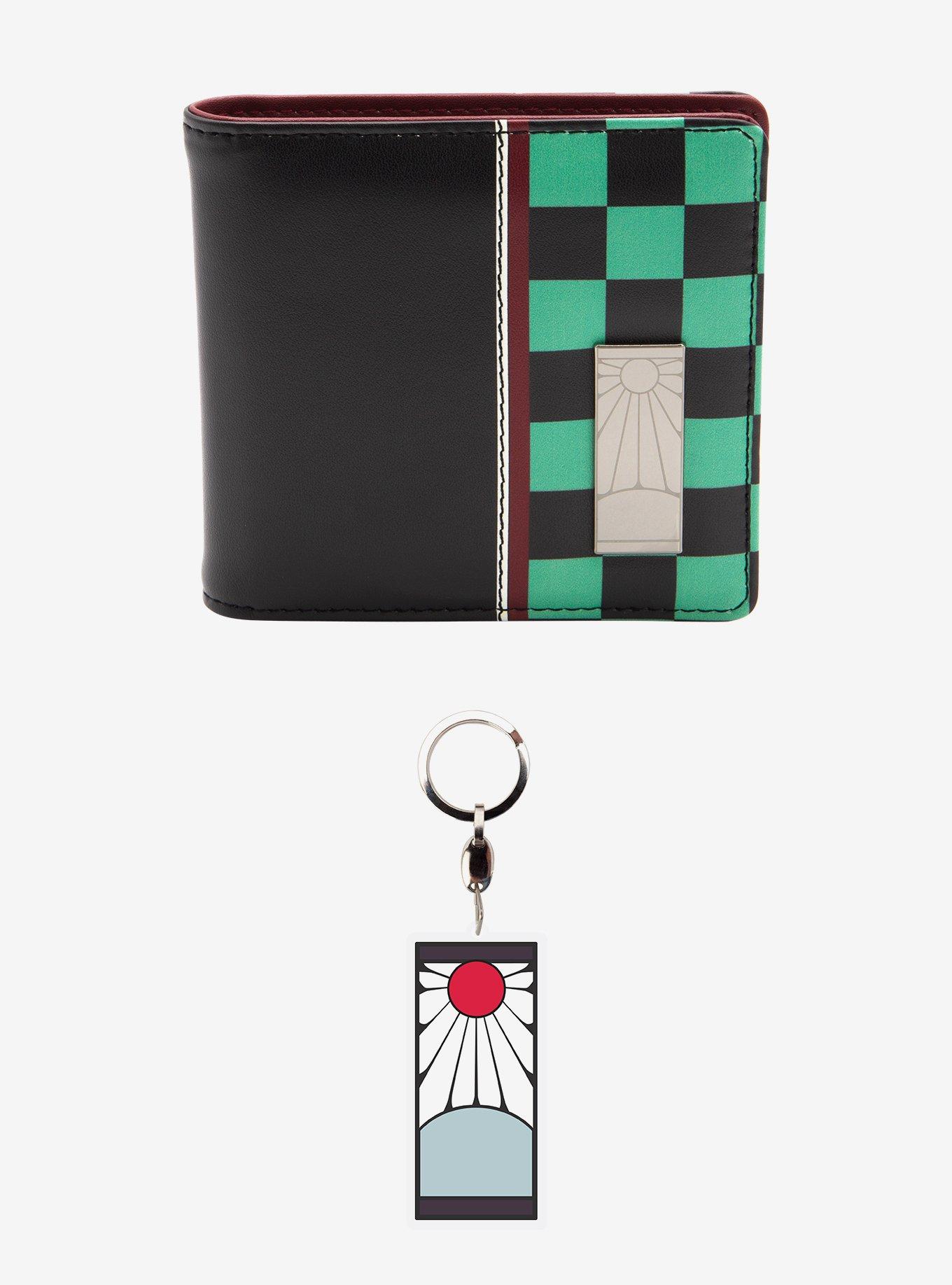 Demon Slayer: Kimetsu No Yaiba Wallet and Keychain Bundle