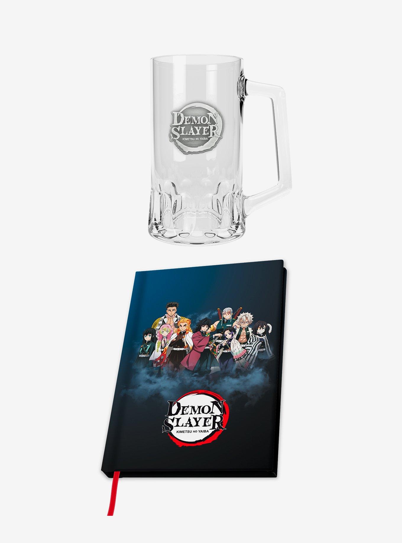 Demon Slayer: Kimetsu No Yaiba Glass and Notebook Bundle, , hi-res