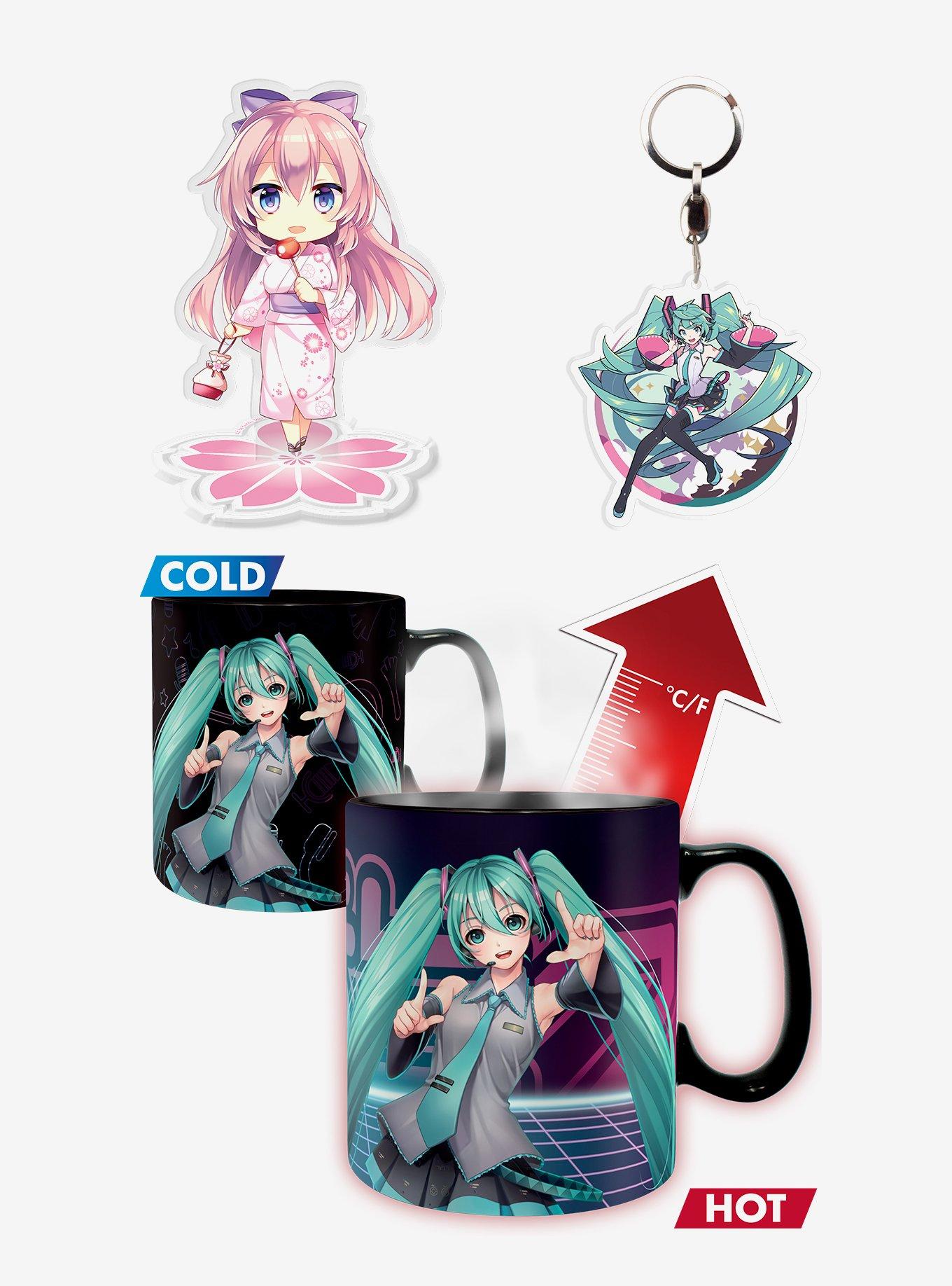 Hatsune Miku Acryl Keychain and Mug Bundle, , hi-res