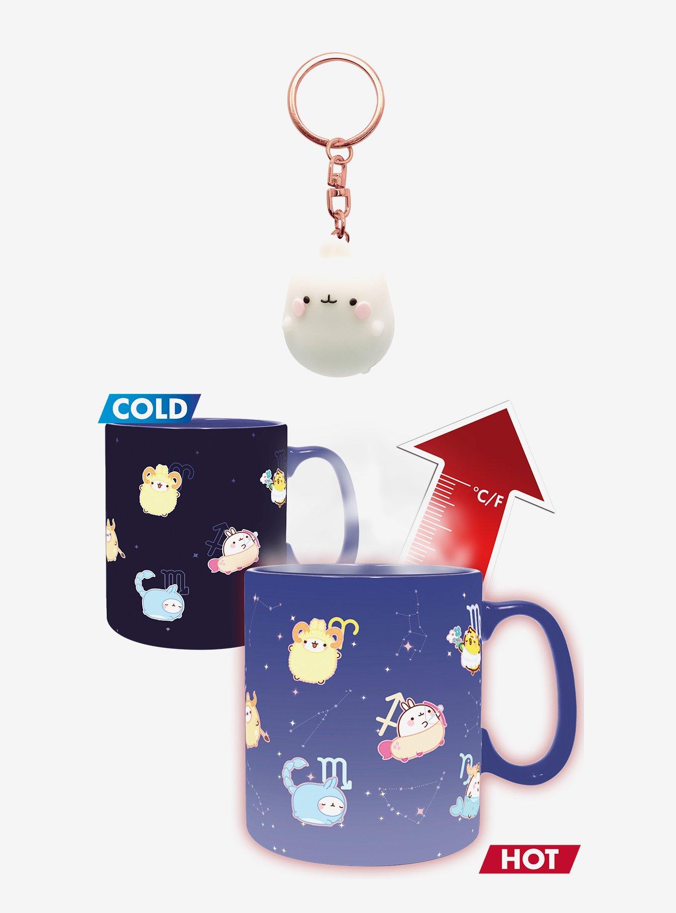 Molang Mug and 3D Keychain Bundle