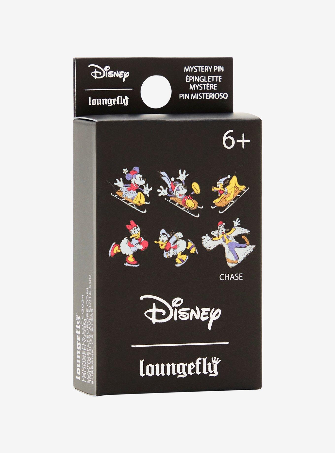 Loungefly Disney Mickey Mouse & Friends Winter Blind Box Enamel Pin, , hi-res