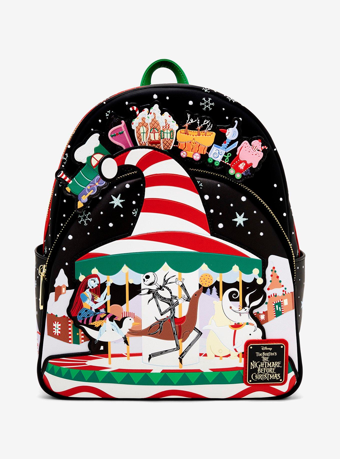 Loungefly Disney The Nightmare Before Christmas Carousel Mini Backpack, , hi-res