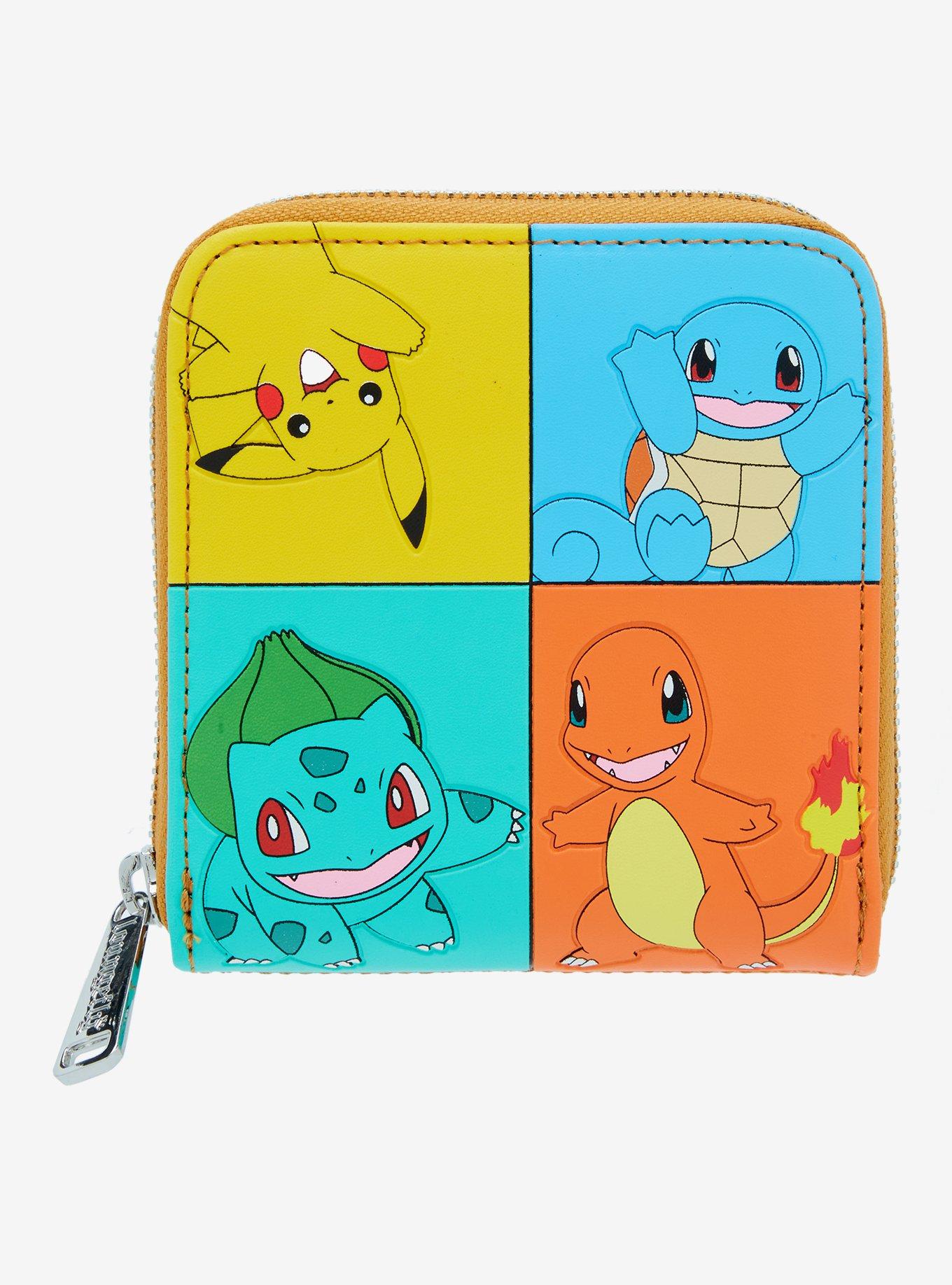 Loungefly Pok&eacute;mon Color Block Small Zip Wallet, , hi-res