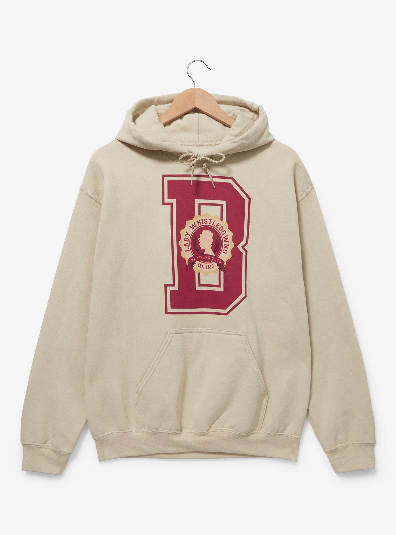 Bridgerton Lady Whistledown Initial Women's Hoodie — BoxLunch Exclusive, , hi-res