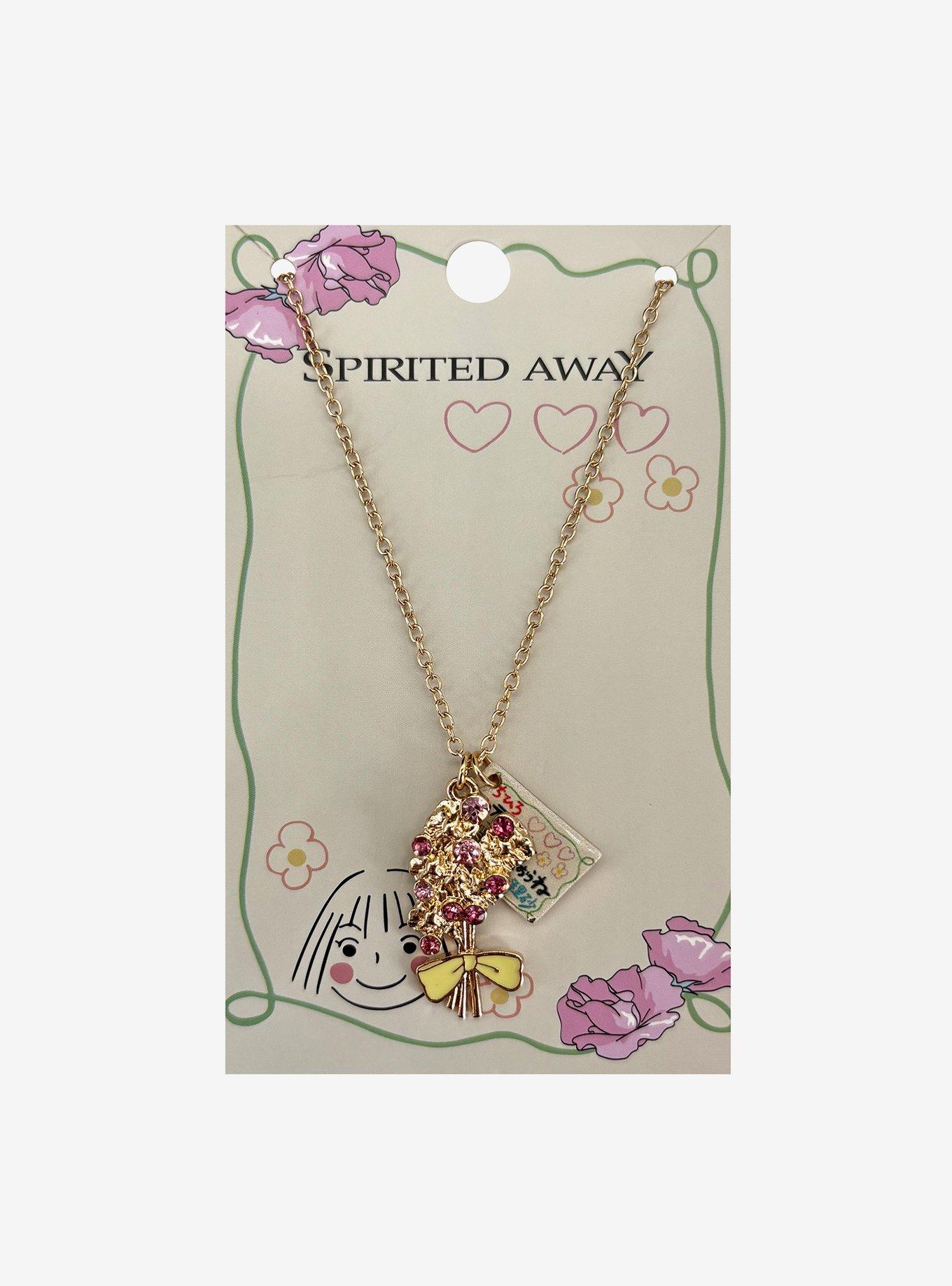 Studio Ghibli® Spirited Away Chihiro Goodbye Gift Charm Necklace, , hi-res